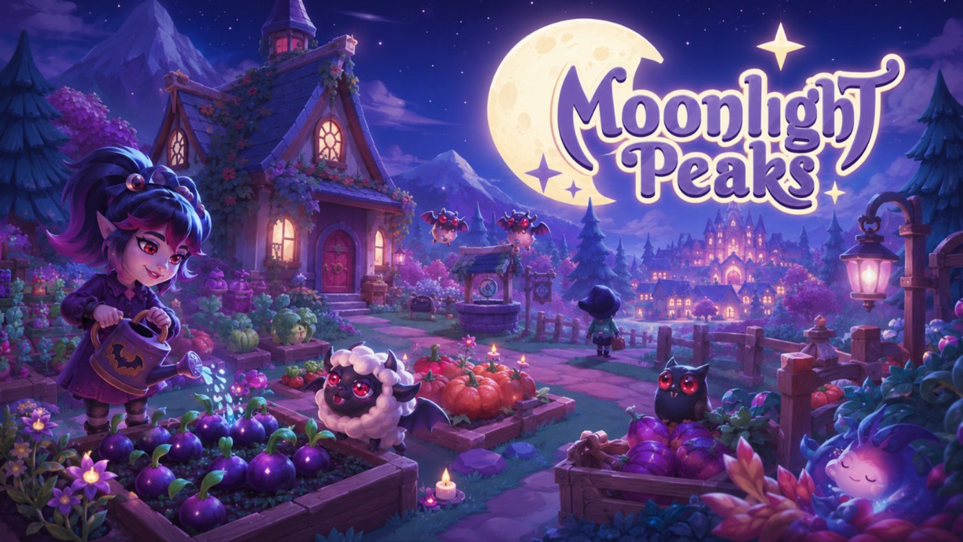 Moonlight Peaks Is a Vampire Farming Sim That Just Launched to 87% Positive on Steam. For $35.